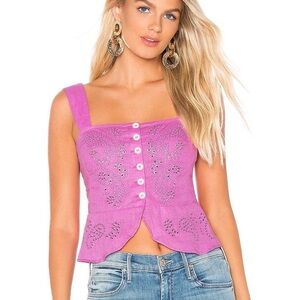 I Want You Babe Top in Pink